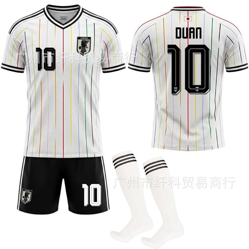 Japan 2024 Away Jersey No. 9 Ueda Kisei No. 20 Kubo Kenhide World Cup National Team Football Shirt Breathable Quick-Dry Adult Soccer Jersey