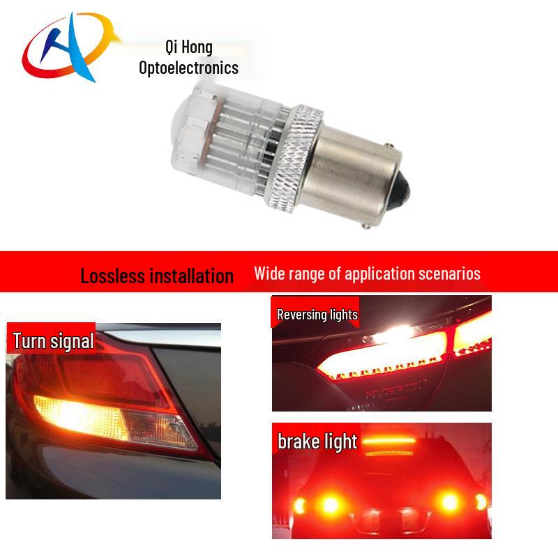 Luce LED per freccia auto P21W BA15S - Luce LED universale per coda e retromarcia S25 T20 T25