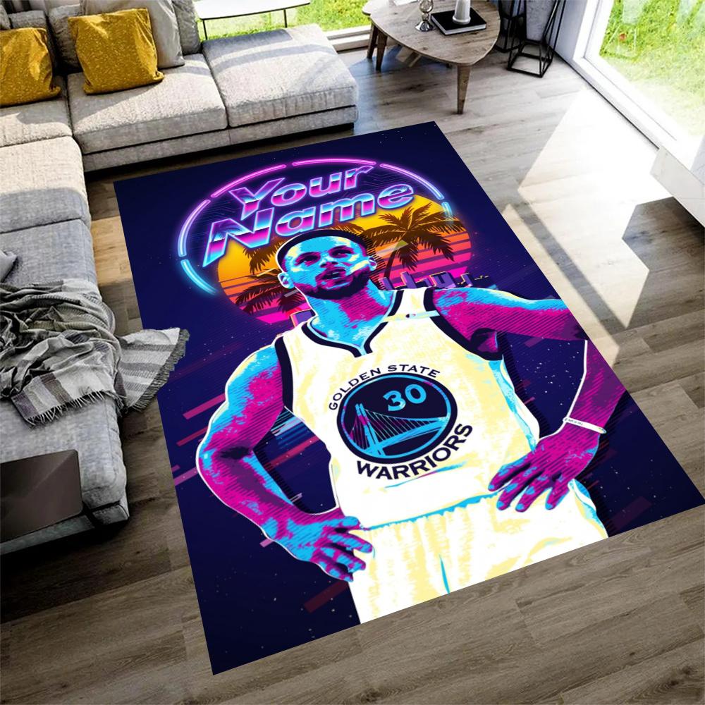 Golden State Curry Game Day Area Rug Design For Foyer Dining Room Decorate Room Bedrooms Antislip Rug Anime Office Decor