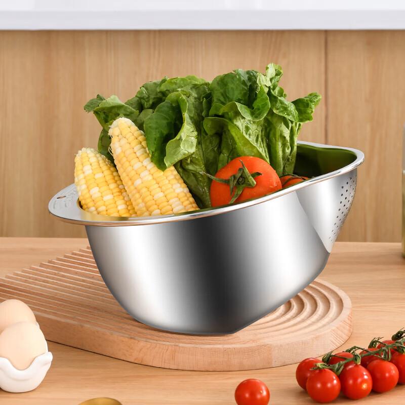 Si Gang Multi-functional Stainless Steel Draining Basin