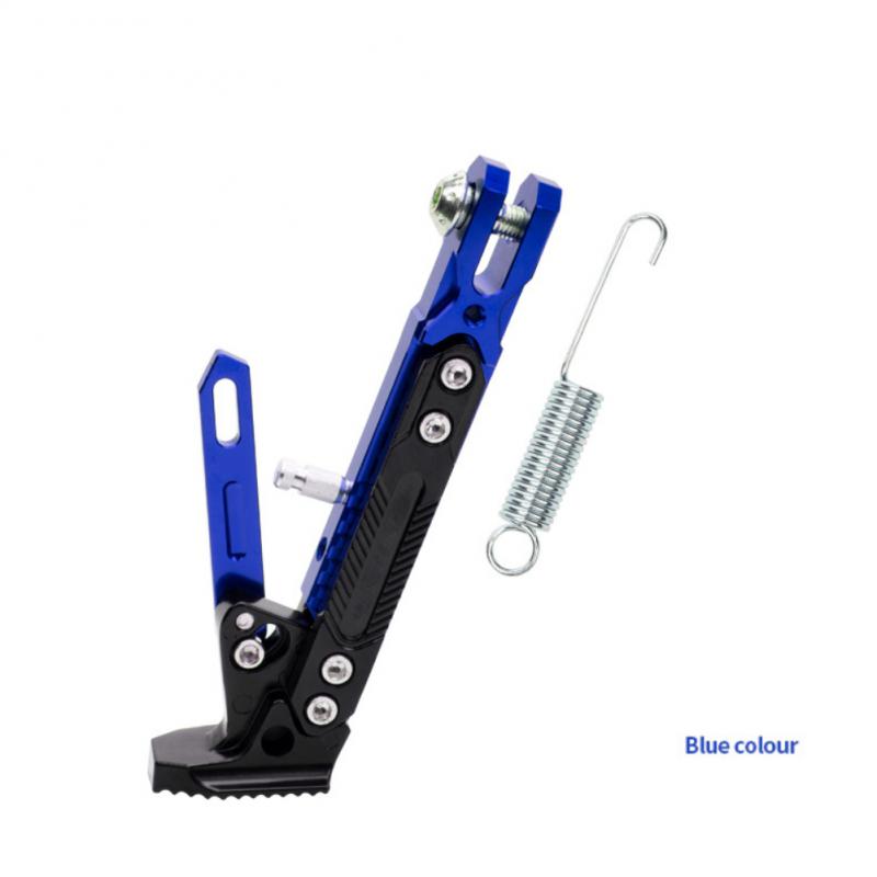 Motorcycle Kickstand Adjustable Foot Side Support Parking Kickstand for Electric Motorbike Parking Foot Side Support Stand