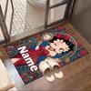 Custom Name Personalized Betty Boop Print Carpet, Versatile Home Decor Rug, for Playroom, Apartment, Balcony, Entryway, Hallway Gift