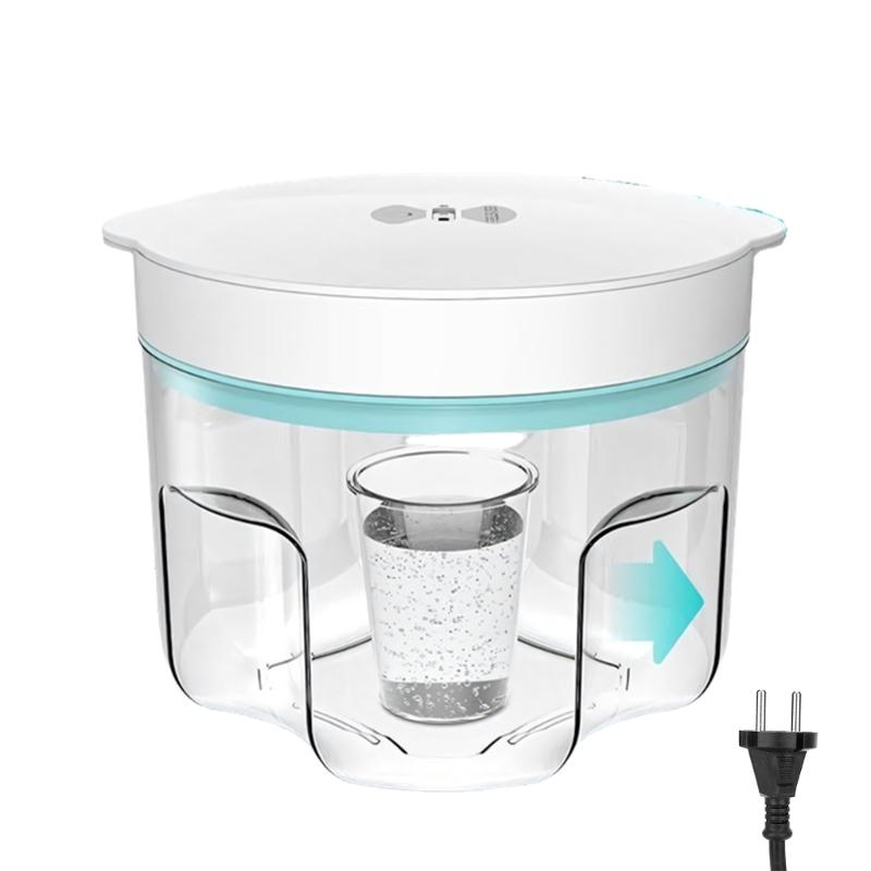 

Durable Plastic Epoxy Degassing Chamber With 2L Capacity And quiet action Process зелений