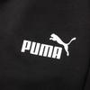 Puma Letter Print Cuffed Mid-Rise Sports Casual Pants Unisex pants Black 682724-01