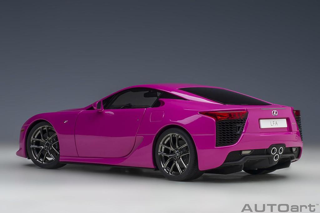 AUTOart 1/18 Scale Lexus LFA (Passionate Pink) Finished Product