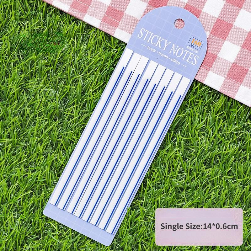 

160 шт. длинные маркеры страниц, липкие вкладки указателя, полоски маркера, вкладки для заметок, прозрачные вкладки с флажками для ноутбука синий