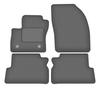 Dywaniki samochodowe welurowe grafitowe: Ford C-MAX MK2 minivan (2011-2015)