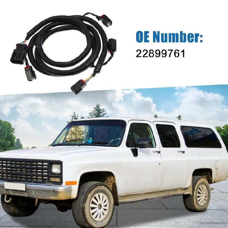 Spare Part Rear Back Up Sensor Wire Harness 22899761 Replacements for Suburban