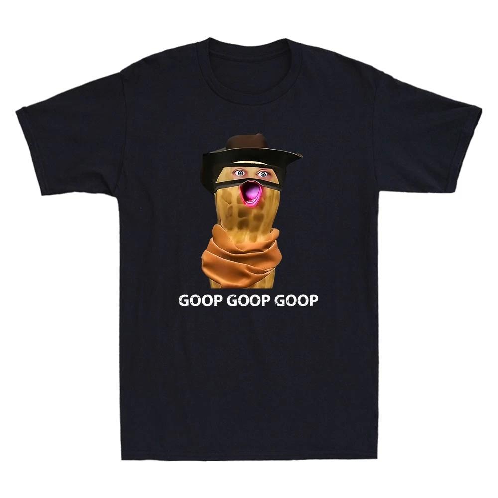 GOOP GOOP GOOP Funny The Peanut Cartoon Meme Quote Men s Short Sleeve T-Shirt S
