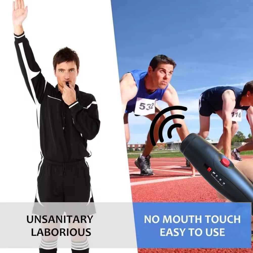 Electronic Whistle Judge Whistle Non-slip Waterproof School Teacher Sports Traning Outdoor Activities Whistle with Lanyard