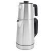 Electric Turkish Tea Maker 2000W Boil Dry Prevention Temperature Display Stainless Steel 0.8L 2.0L Dual Pot Turkish Tea