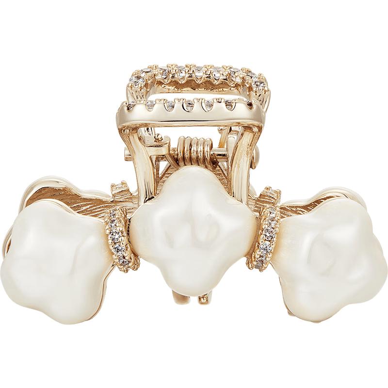 She s Small Imitation Pearl Hair Claw Clip 1 Piece