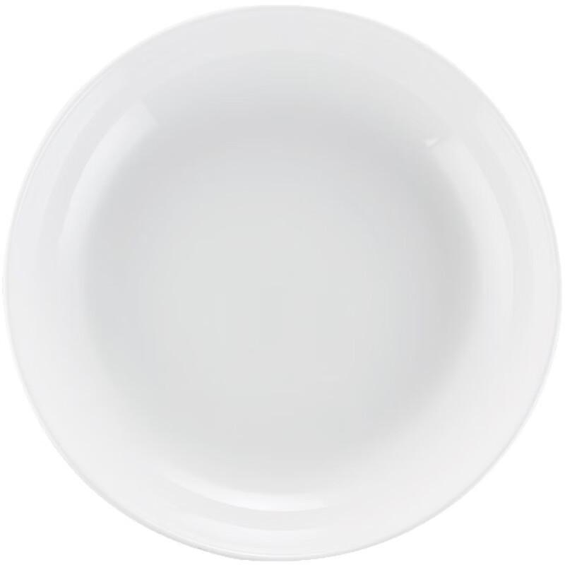 Pure White Ceramic Dinner Plates