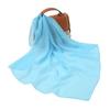 Summer fashion solid color chiffon silk scarf women, candy color multi-color decorative scarf square scarf kindergarten gift