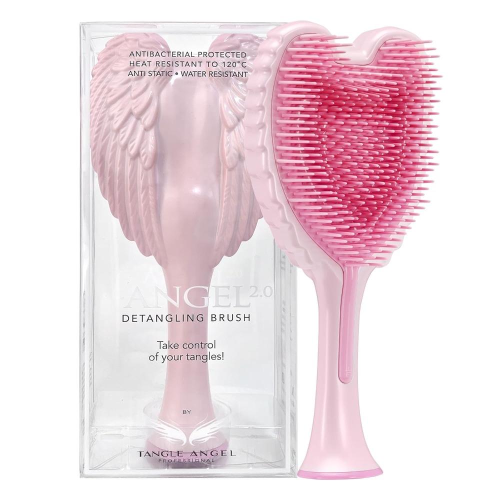 Tangle Angel Detangling Hair Brush - Anti Static Angel Wing Hair Brush with Soft & Flexible Bristle for Straight & Wavy Hair, Women Detangler Brushes