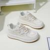 Summer New Korean Style Ins Breathable White Shoes Women's Low-Top Casual Board Shoes Platform Platform Shoes Zy1807