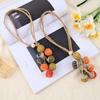 Pumpkin String Pendant Curtain Tie Fabric Cartoon Adjustable Hemp Rope Cute Embellishment Curtain Accessories Curtain Buckle