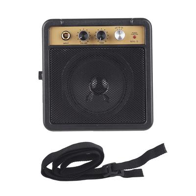 Mini gitarový zosilňovač Amp Reproduktor 5W so 6,35 mm vstupom 1/4 palcovým výstupom na slúchadlá Podporuje nastavenie hlasitosti a tónu