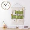 Wall Mounted Sundries Storage Pouches Cotton Linen Cosmetic Toys Organizer  Wardrobe