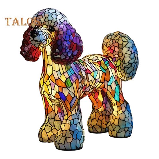 

Світлодільний нічник м якого світіння без відблисків, кумедна чарівна лампа у формі бульдога та такси, настільна лампа у формі тварини-собаки 20cm G