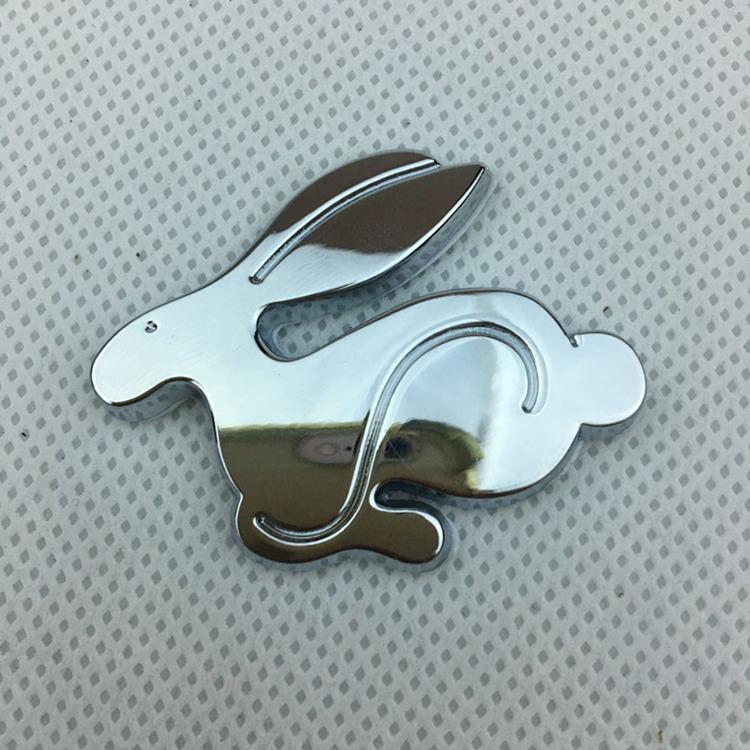 3D Rabbit Metal Car Emblem for Volkswagen VW GTI Golf Mk6 & Mk7