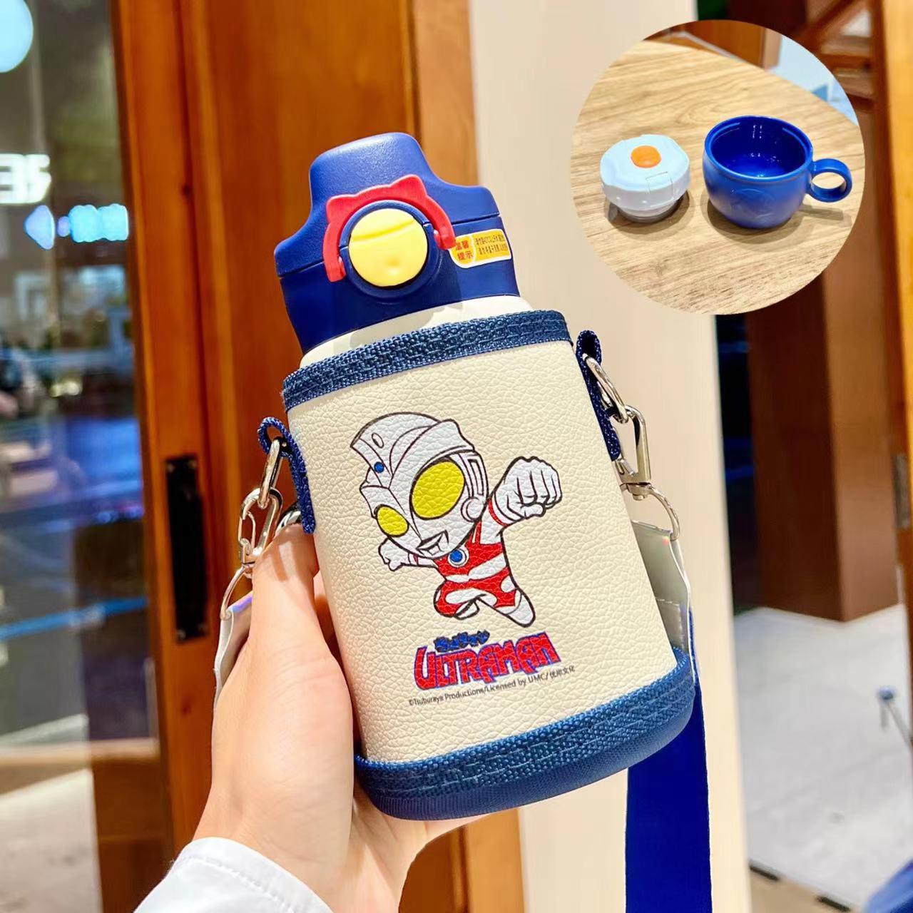 

Детская термобутылка Ultraman с соломинкой - класс 316 для школьников Single Cup