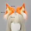 Handmade Quality Shines! Realistic Lynx Animal Ear Headpiece, Cute Plush Convention Cosplay Headband Accessory