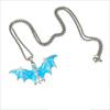 Bat Luminous Pendant Necklace Zinc Zinc Alloy Hip Hop Neck Chains Unique Halloween Necklace  Party