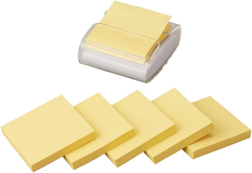 Post-it Super Sticky Pop-Up Notes Refill, Yellow, 5-Pack, 654-5SSPOP-Y