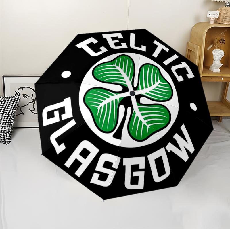 Celtic Football Club (14) Umbrella Sturdy Frame Suitable for Outdoor Activities Beach Travel Ideal Gift for All Seasons