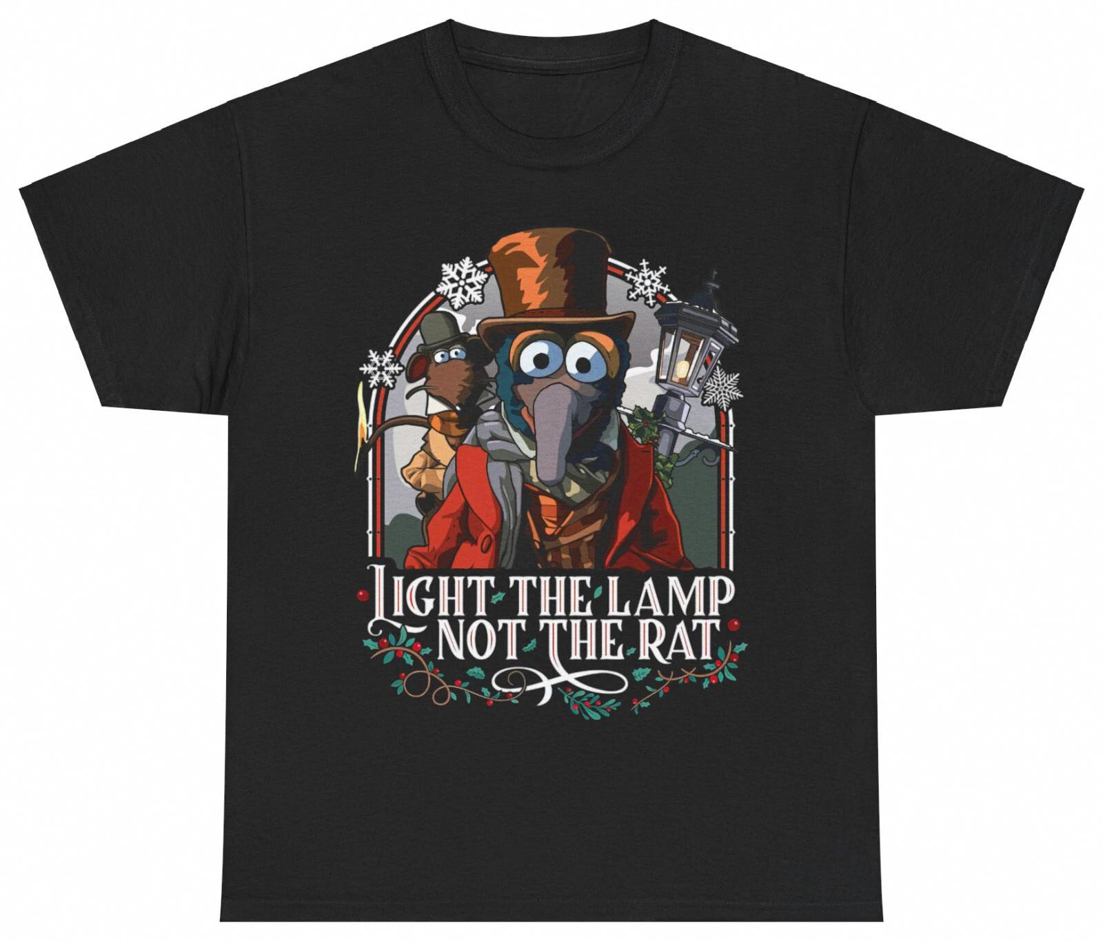 Muppets XMAS Carol Gonzo Rizzo Vintage Gift S-5XL T-Shirt Men Women Unisex XXXL