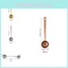 Modern 304 Stainless Steel Dual-head Coffee Spoon For Precision Measurement And Style