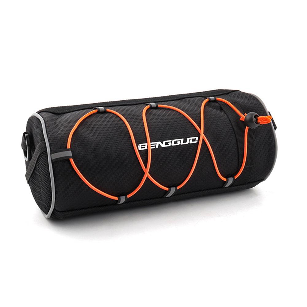 2.5L Bike Handlebar Bag Large Capacity Bicycle Frame Pannier Bag Multi-Pockets Portable Shoulder Bag Outdoot Cycling Accessories