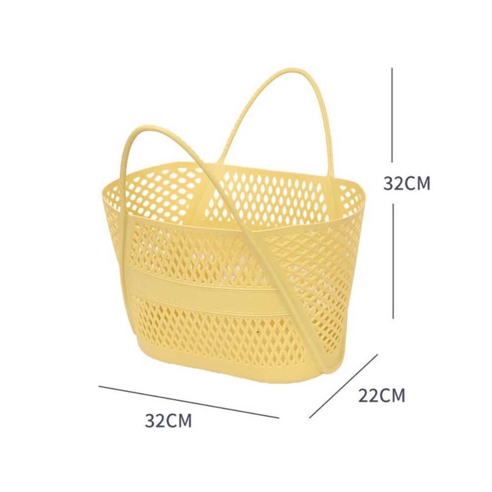 PP Καλάθι Μπάνιου Μεγάλης Χωρητικότητας Καλάθι Αποθήκευσης Κολύμβησης Μοντέρνο Καλάθι Αποθήκευσης Μπάνιου Παραλία