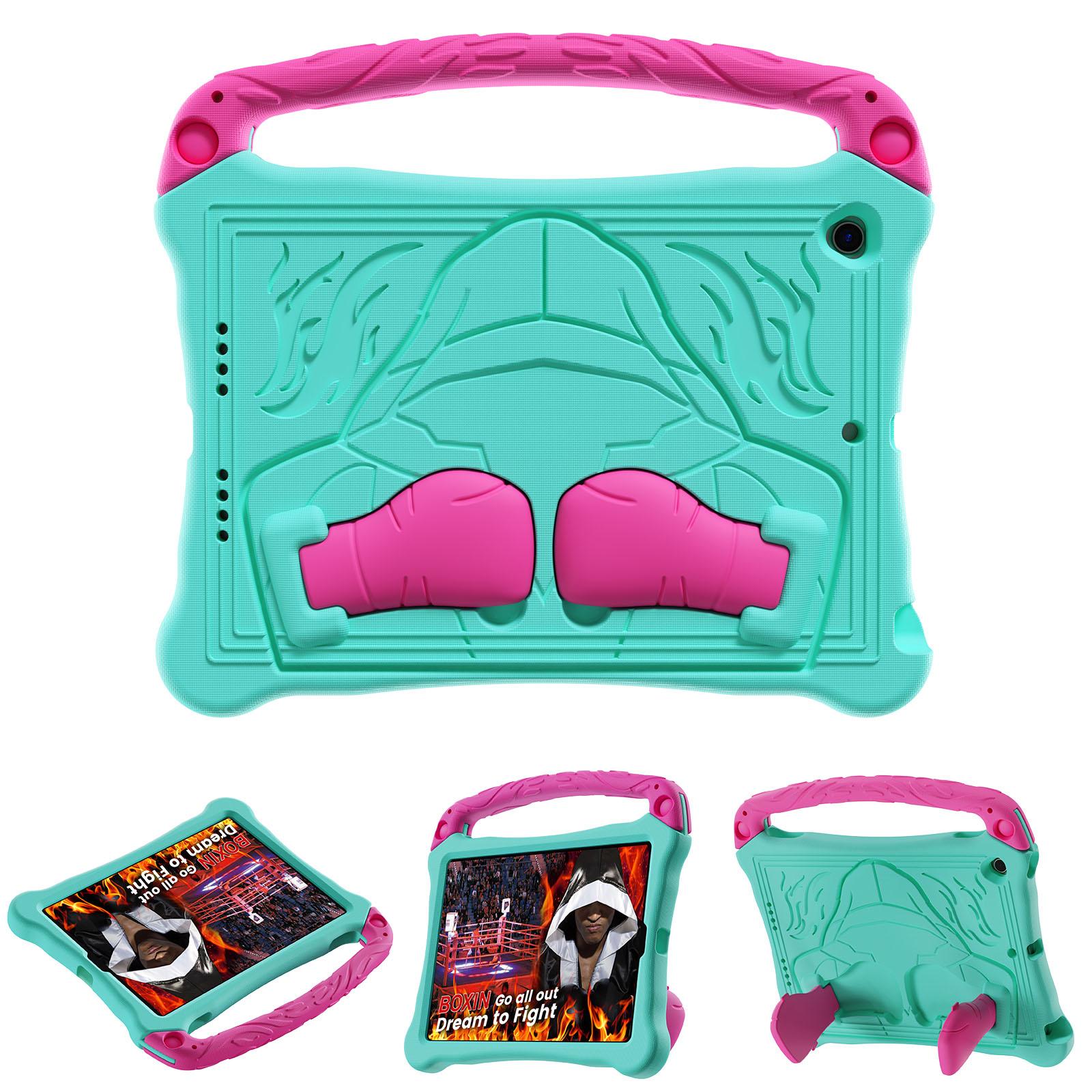 

EVA Tablet Cover for New IPad 11th Gen A16 10th 9 8 7 Th 10.2 Pro 11 Air 11 M2 M3 2025 Boxer Stand Shockproof Kids Portable Case iPad Pro 10.5 2017 циан
