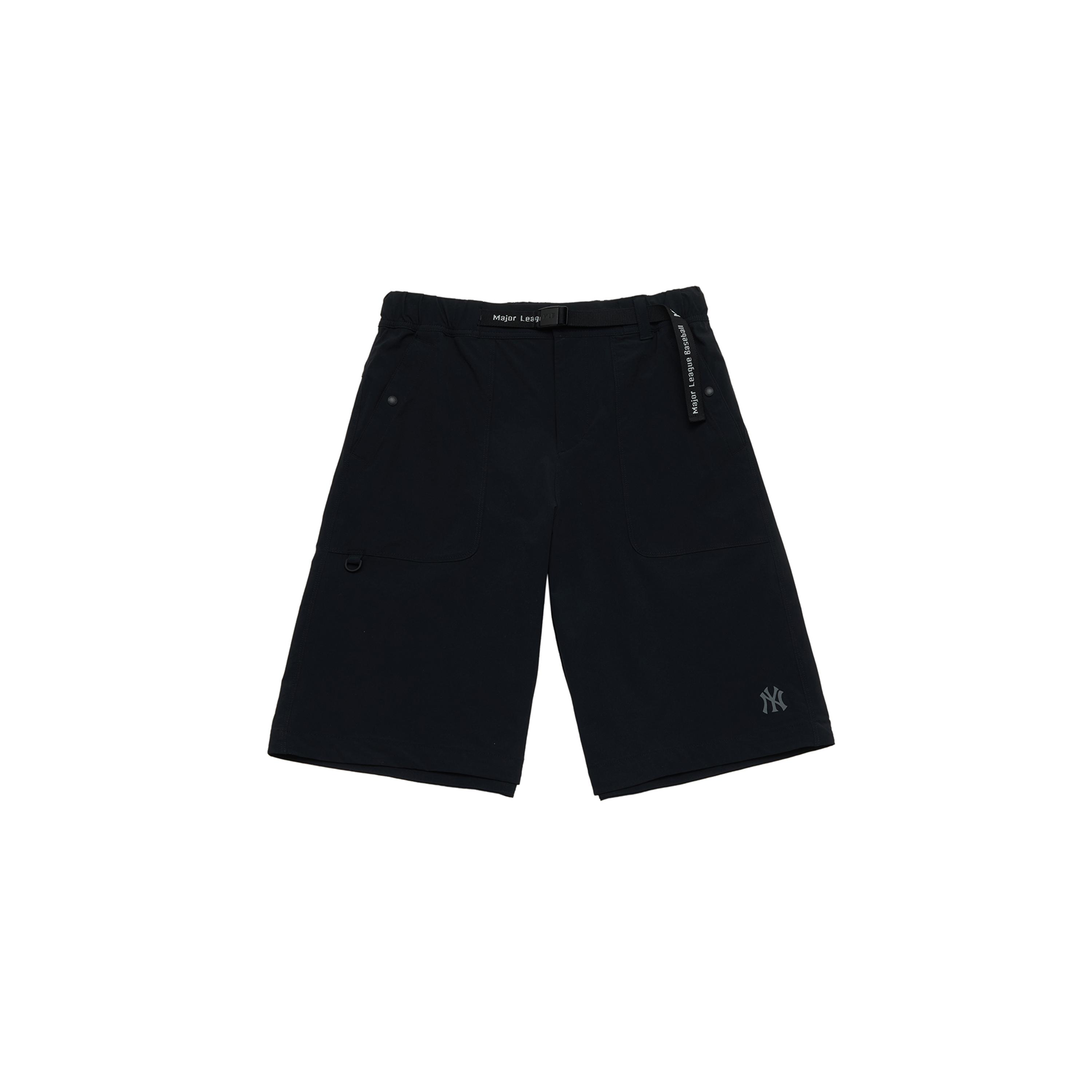 MLB New York Yankees Basic Collection SS26 Woven Shorts Unisex 3ASMB0663-50BKS L