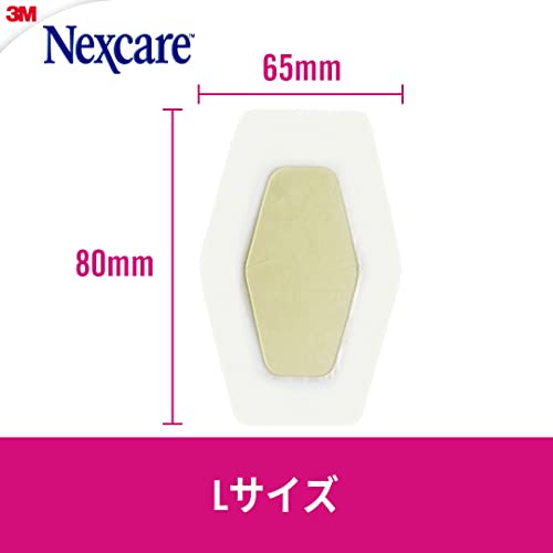 3M Nexcare Hydrocolloid Medical Pads, Medium, 10 Bandages (HCD10M) for Clean Wound Healing