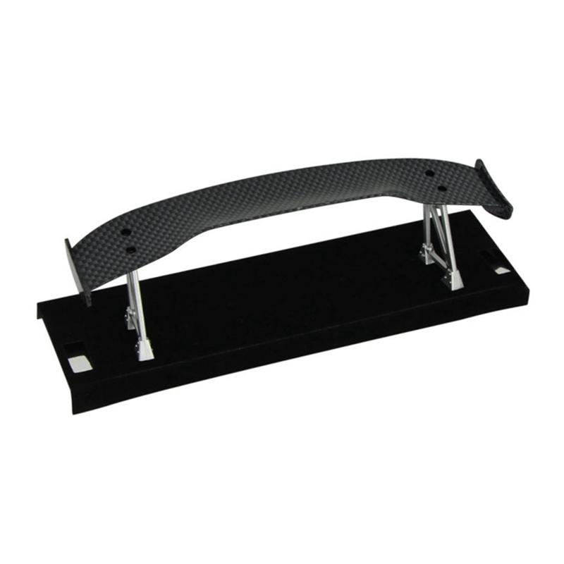 Hot-1/10 RC Drift Car On-Road Racing Car Carbon Fiber Tail Wing Rear Spoiler Accessories