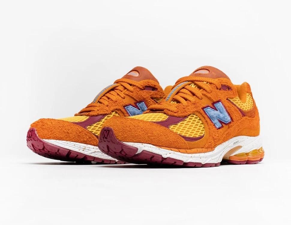 ML2002R1 Salehe Bembury × New Balance 2002R Desert Gold Orange Red