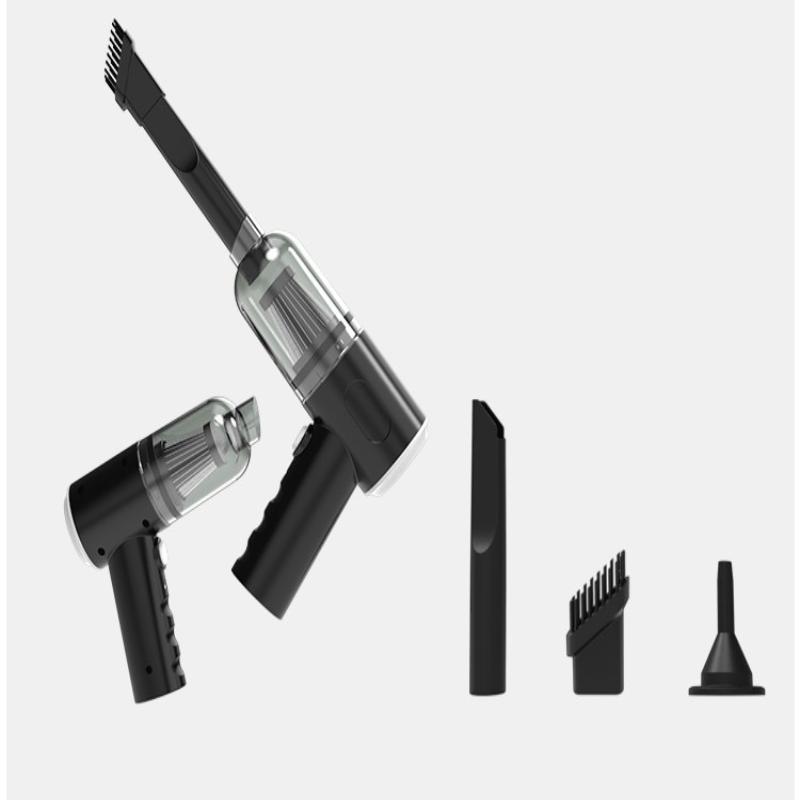 Wireless Vacuum Cleaner 120W High Power Black Dual Use For Home And Car Powerful Portable Handheld Vacuum