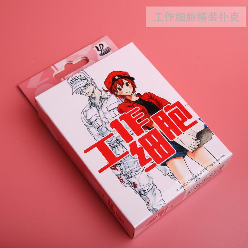 Anime Poker Karten Spielzeug SAO Fairy Tail Jujutsu Kaise Dämon Slayer Danganronpa Brettspiel Karten Hardcover Poker Spielzeug Geschenk