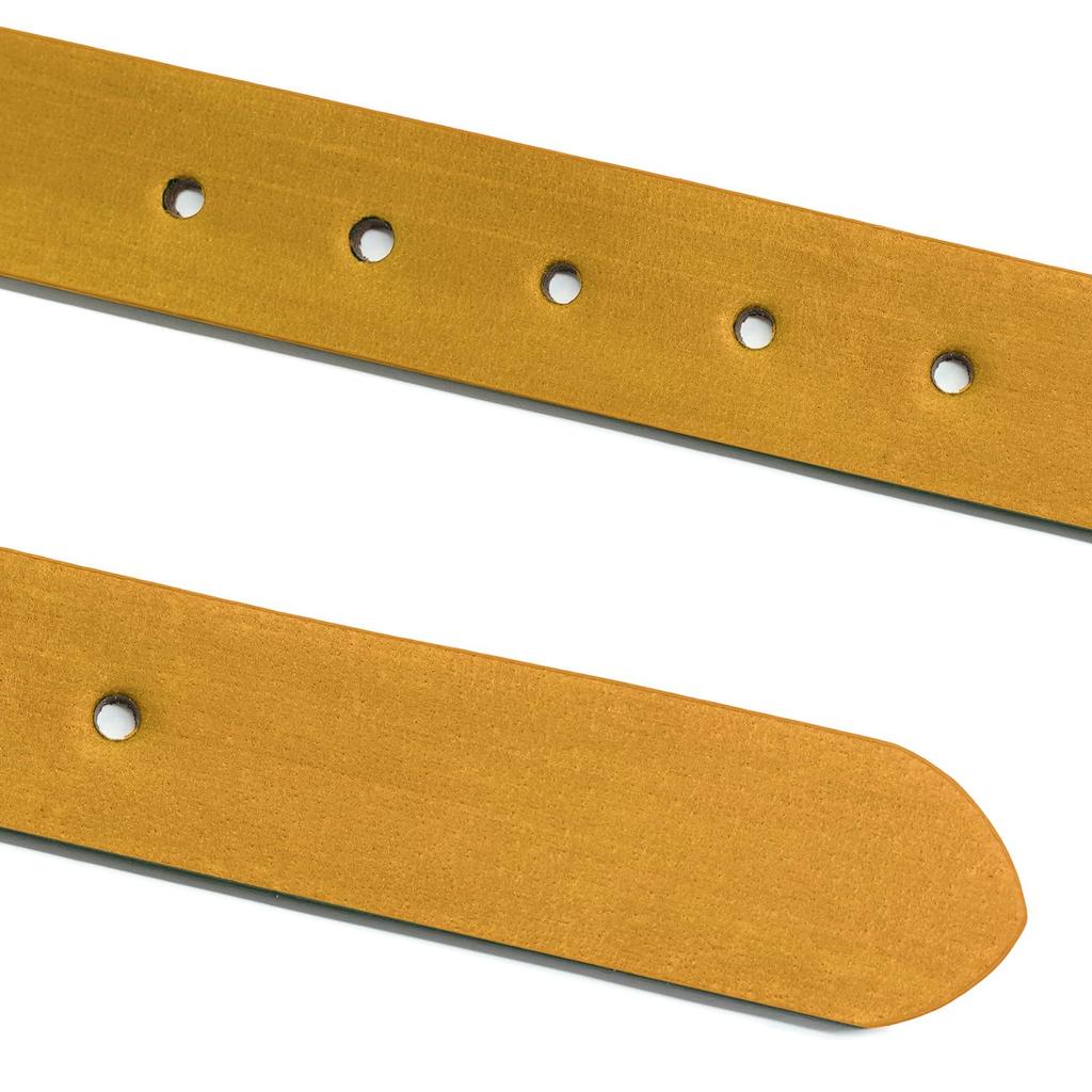 [Fine Plus] Belt EDWIN 0111222 33mm 117cm Made in Japan Cowhide Plain