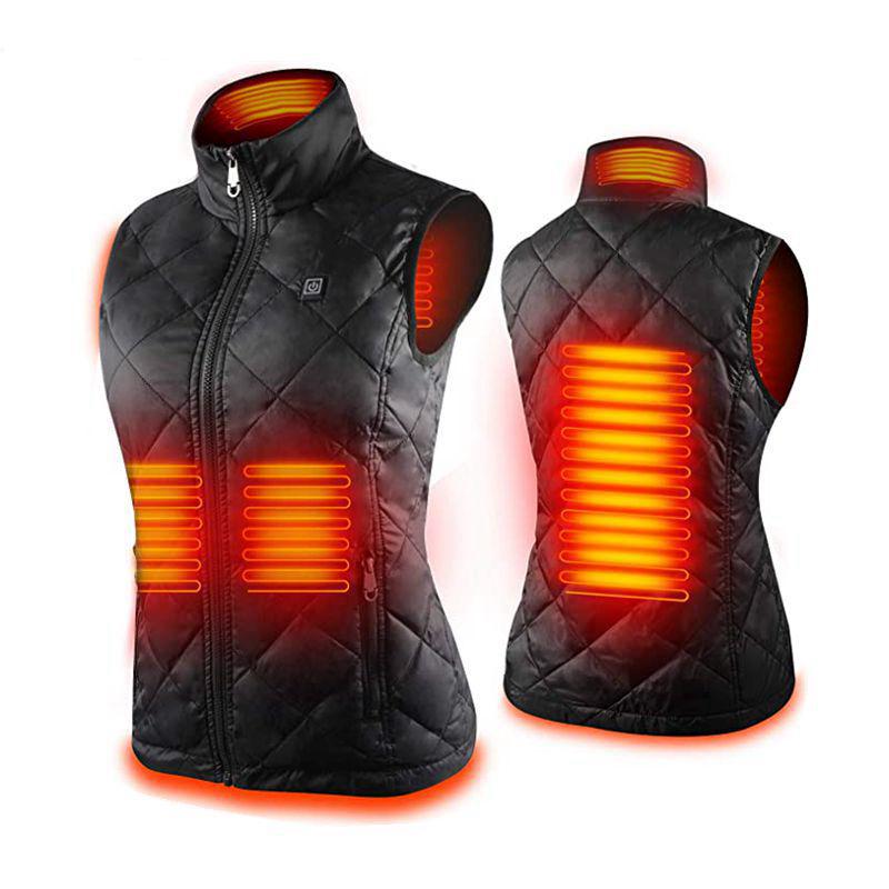 Women's USB Heated Vest - Smart Winter Warmth & Electric Heating