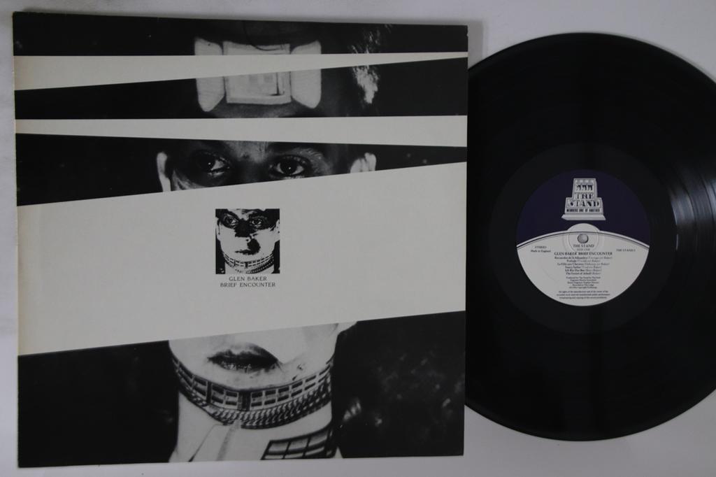 LP Record GLEN BAKER - Brief Encounter STAND3 THE STAND 1985 UK Rock Used
