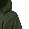Women's Lightweight Casual Hooded Windbreaker Jacket Drawstring Waist Long Sleeve Zip Up Outerwear for Outdoor Activities