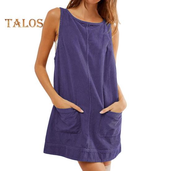 Женское платье с карманами — фото 17