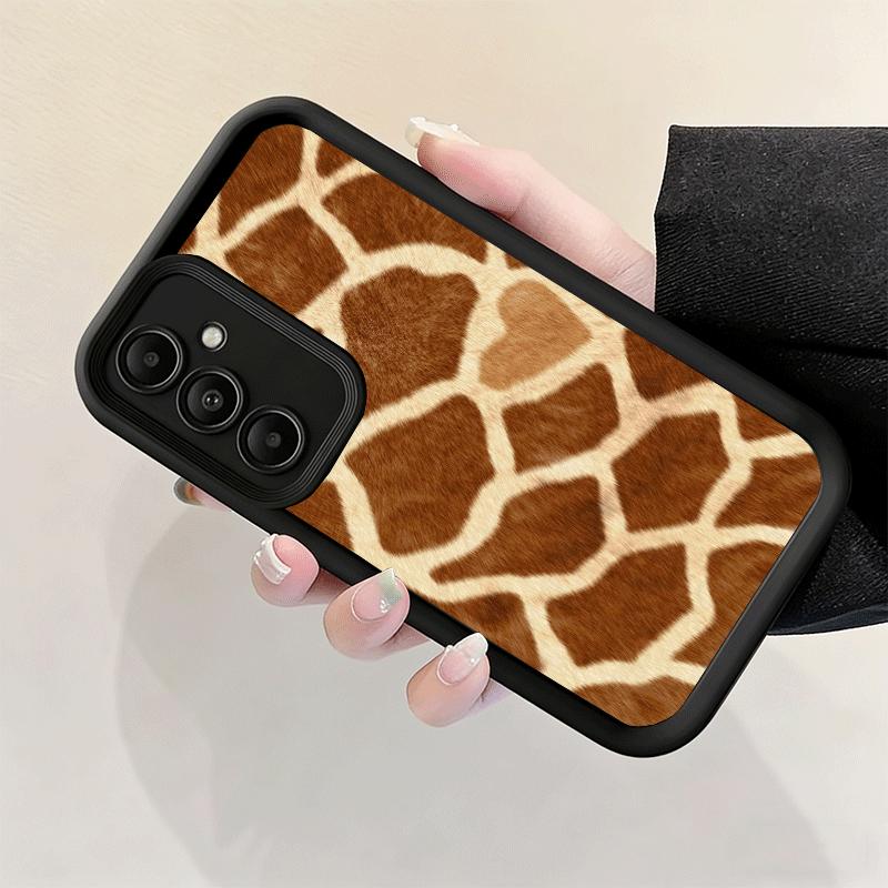 Phone Case for Samsung Galaxy S26 S25 Ultra S24 FE Giraffe Animal Pattern Shell S23 Plus S22 + S21 S20 5G Soft Silicone Funda