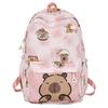 Backpack Printed Capybara Outdoor Large Capacity Travel Bag Student Schoolbag