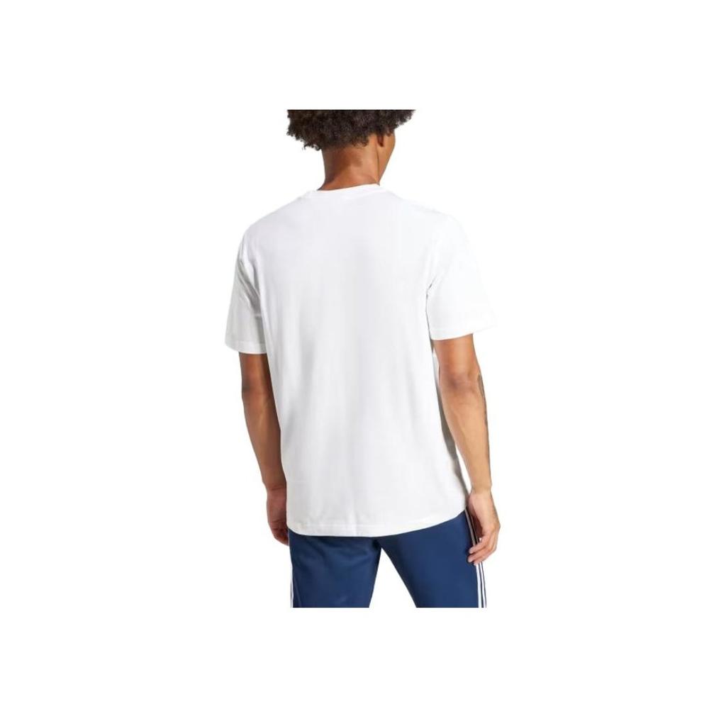 adidas Adicolor Trefoil Tee White Men Streetwear IV5353