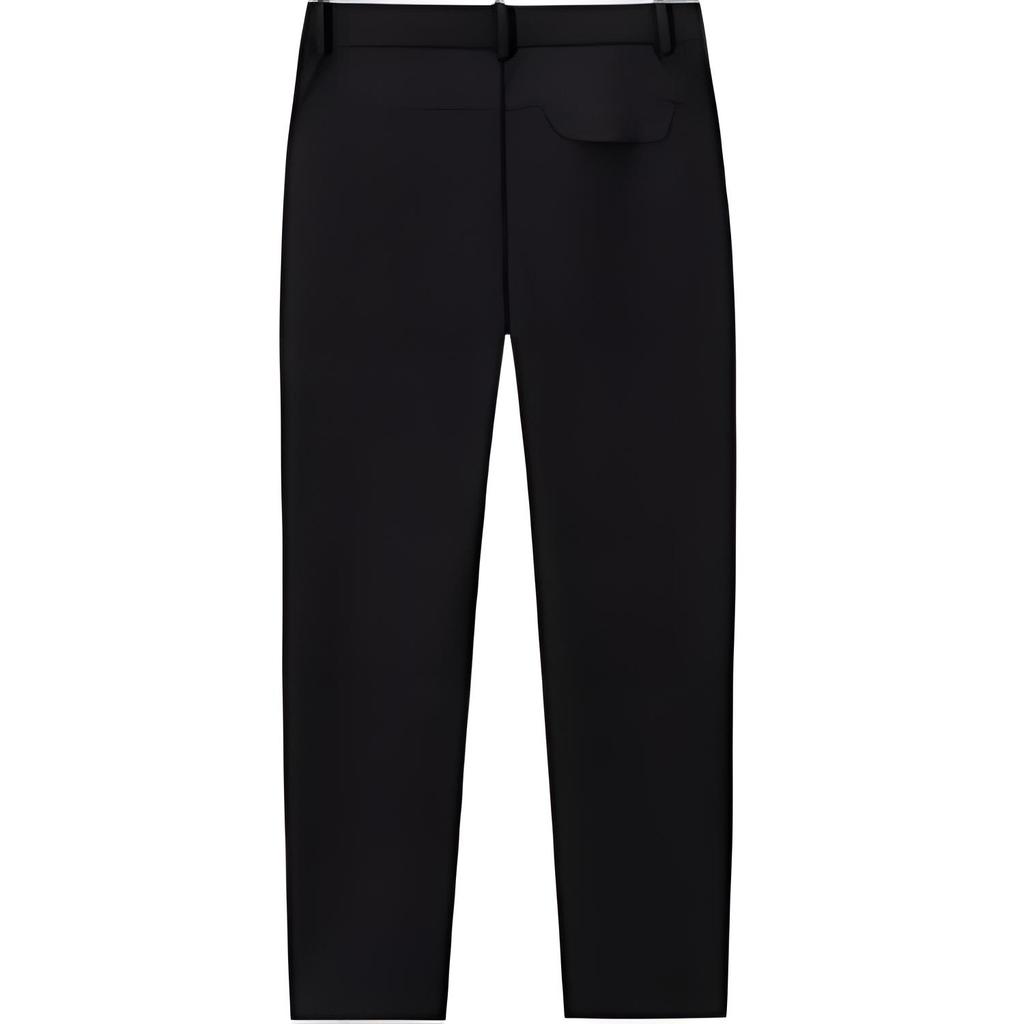 Anta Training Series Fleece Slim Fit Water-Resistant Sports Trousers Men Bottoms Black 152517506N-5